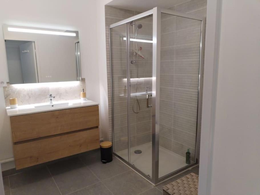 Appartement Neuf Classe, Balcon Et Petite Vue Mer Pleneuf-Val-Andre Kültér fotó